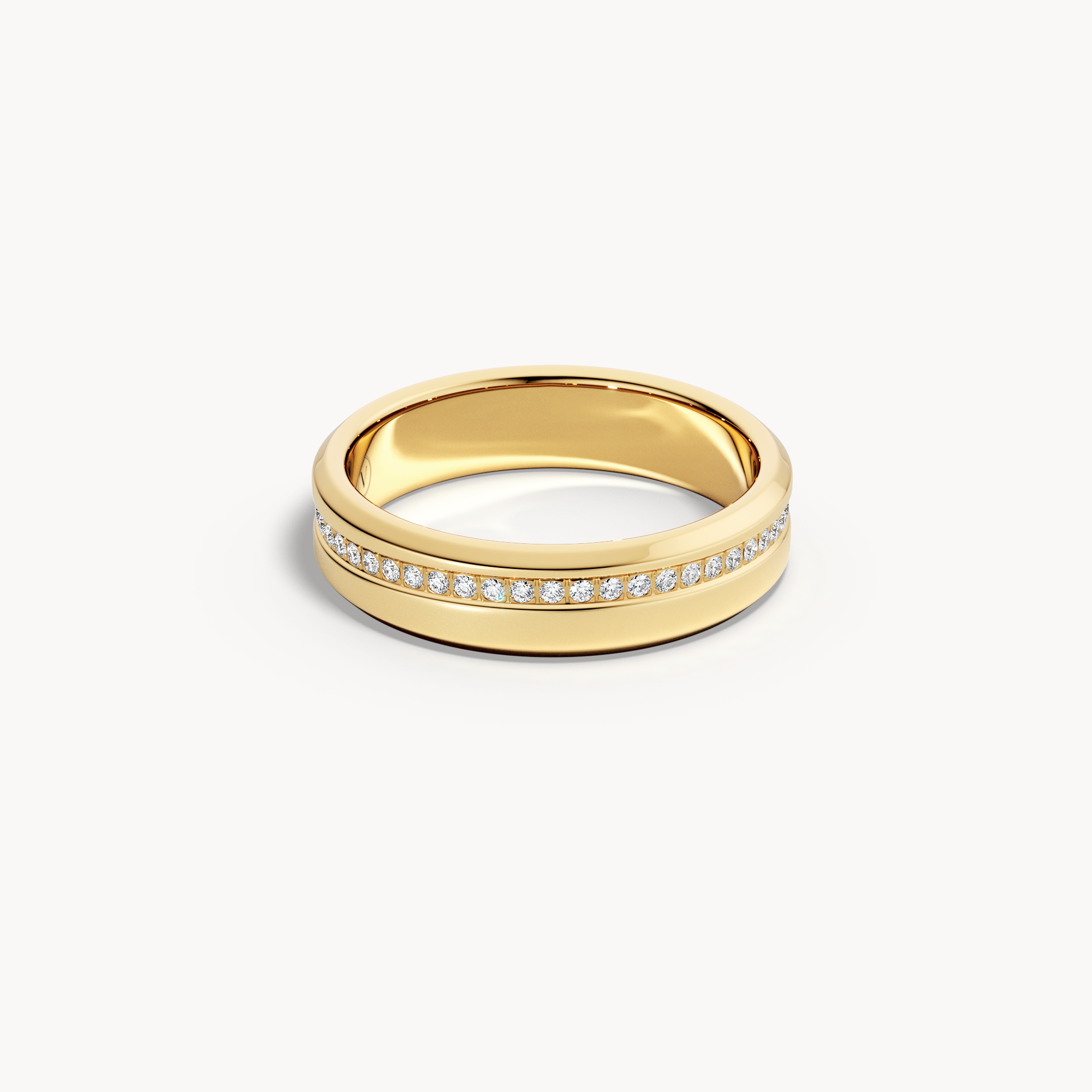 Channel Wedding Band 5mm