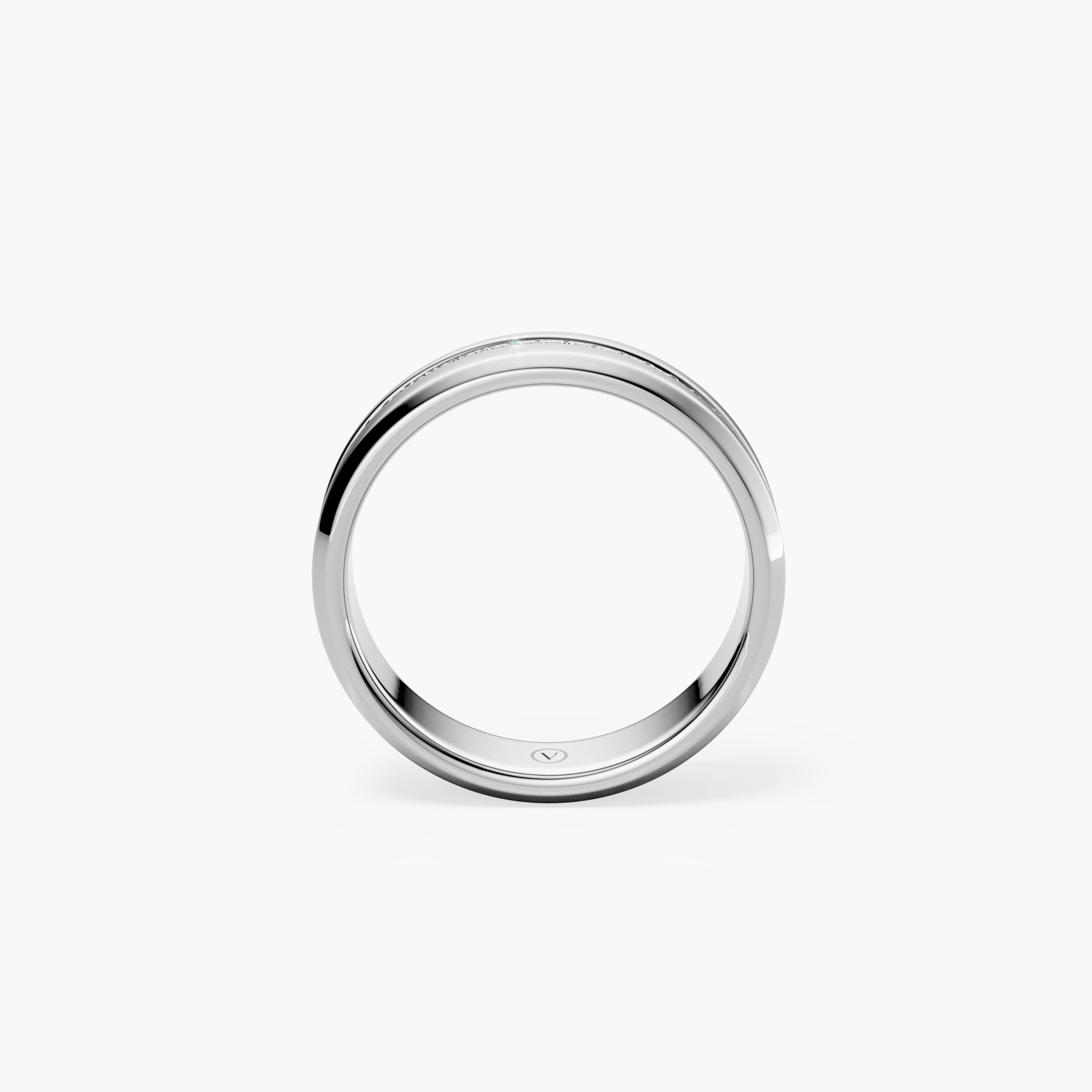 Channel Wedding Band 5mm