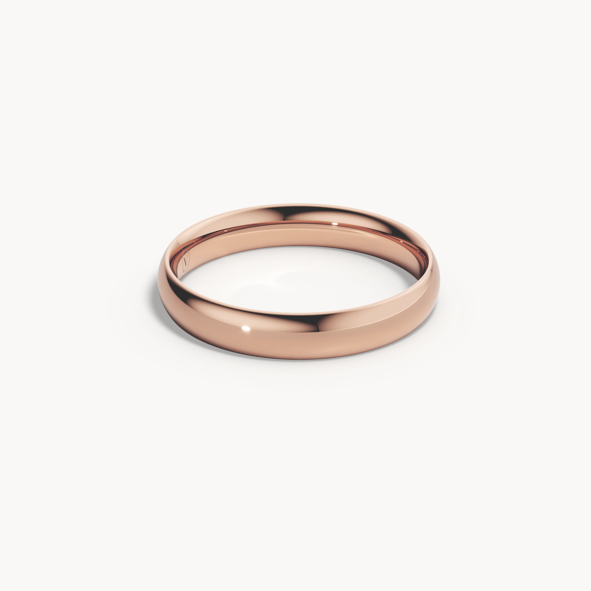 Slim Flat Wedding Band