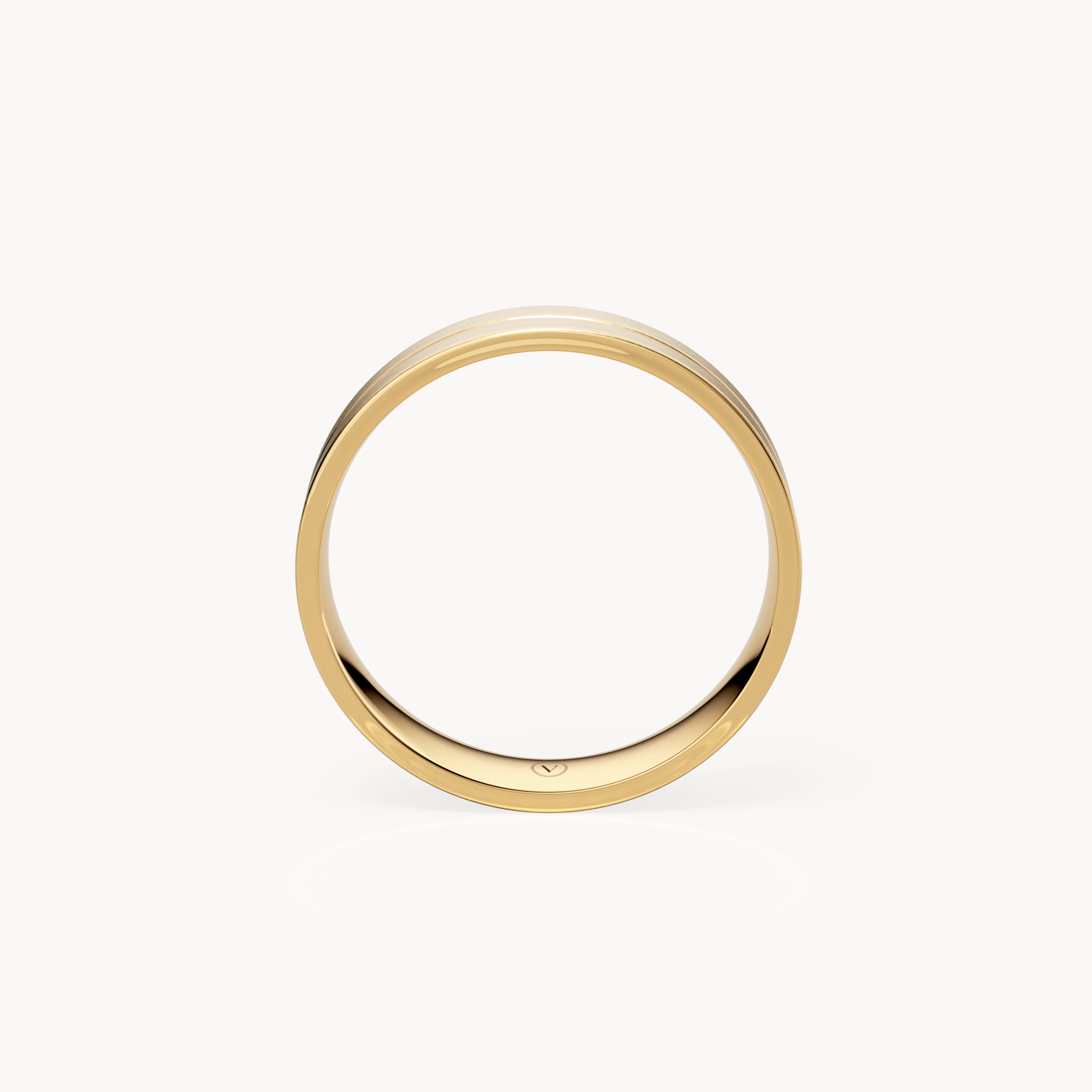 Centerline Wedding Band