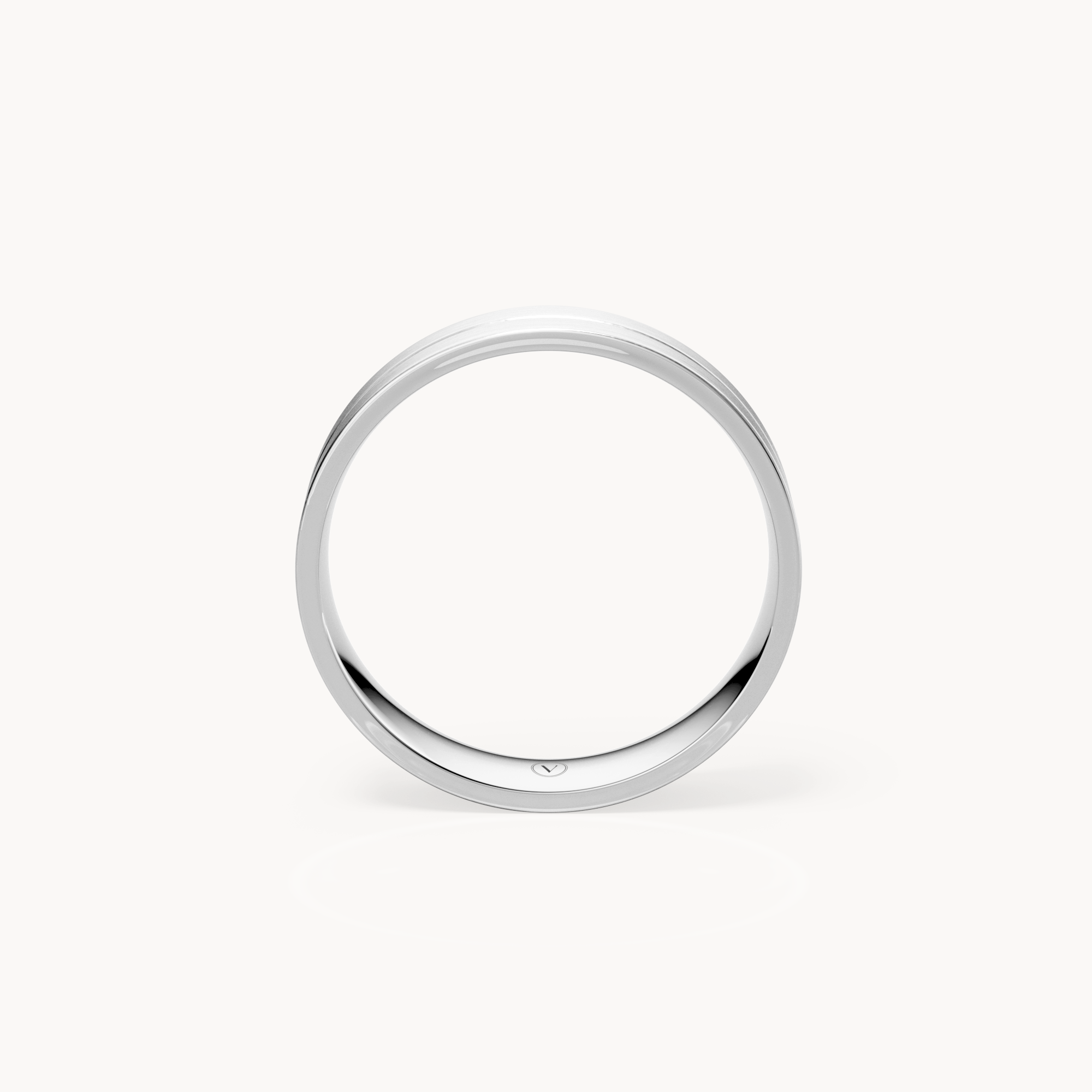 Centerline Wedding Band