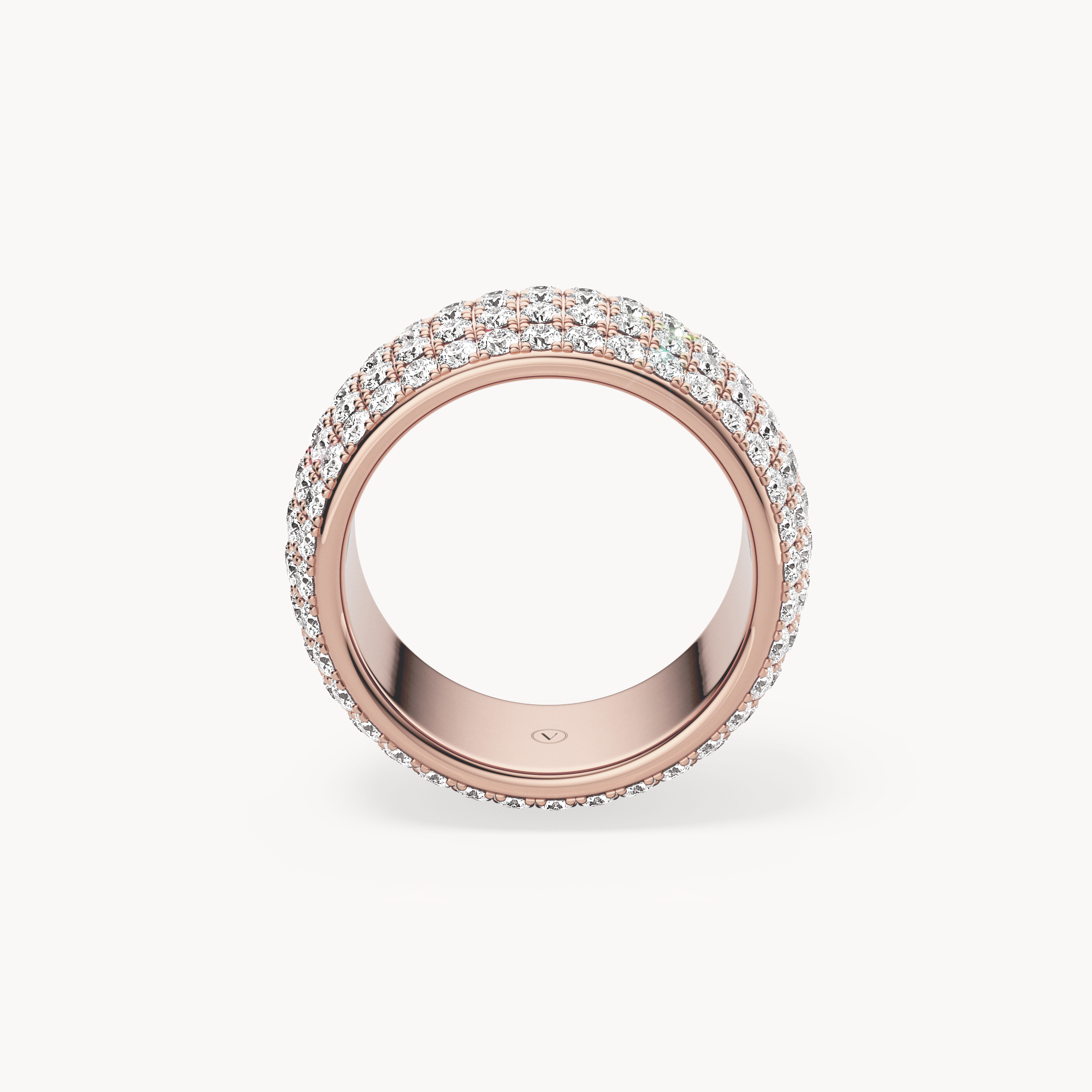 Full Pavé Wedding Band