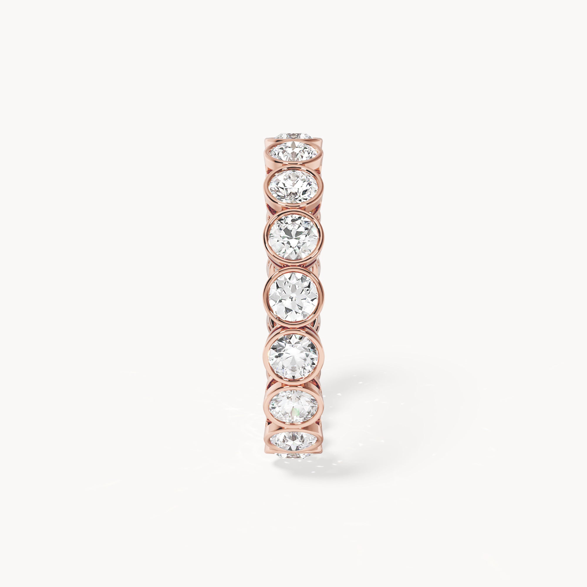 Bezel Memory Ring Rund