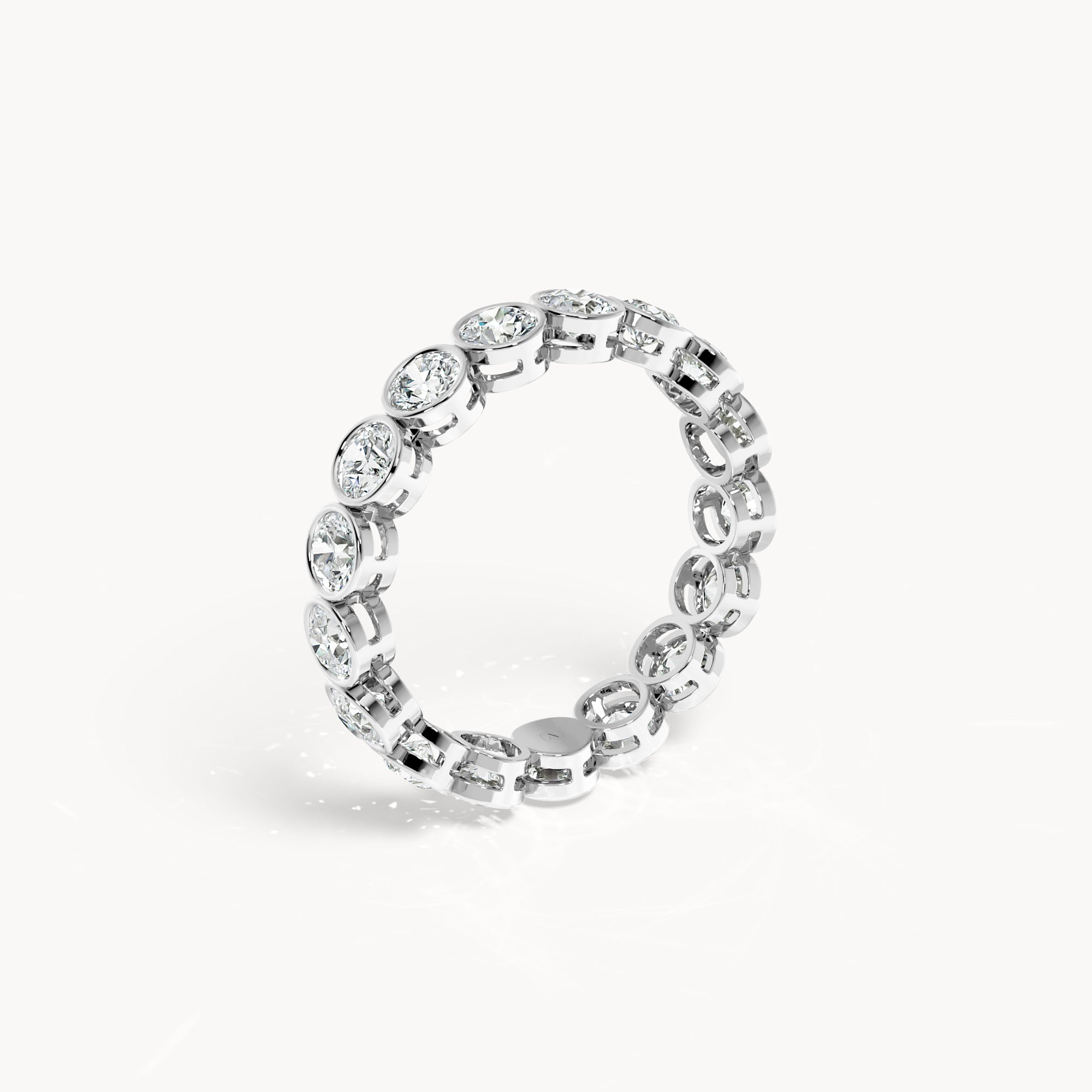 Bezel Memory Ring Rund