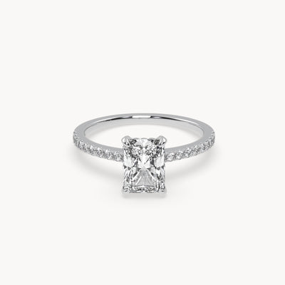 Radiant Without With Pavé Setting