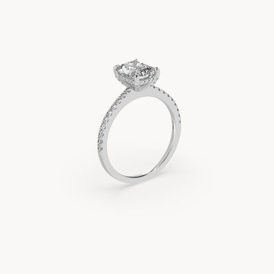 Radiant Without With Pavé Setting