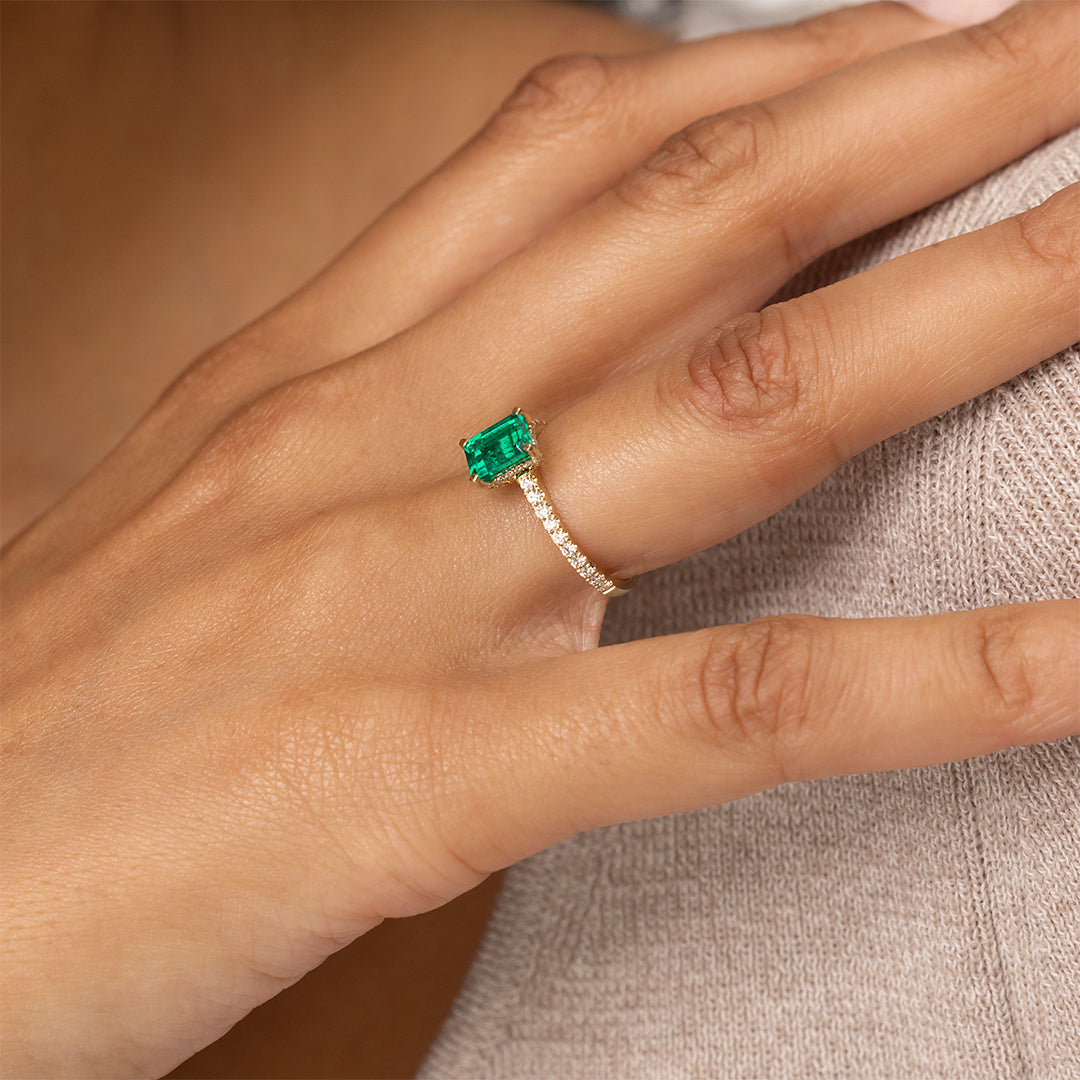 Darcy Smaragd Ring