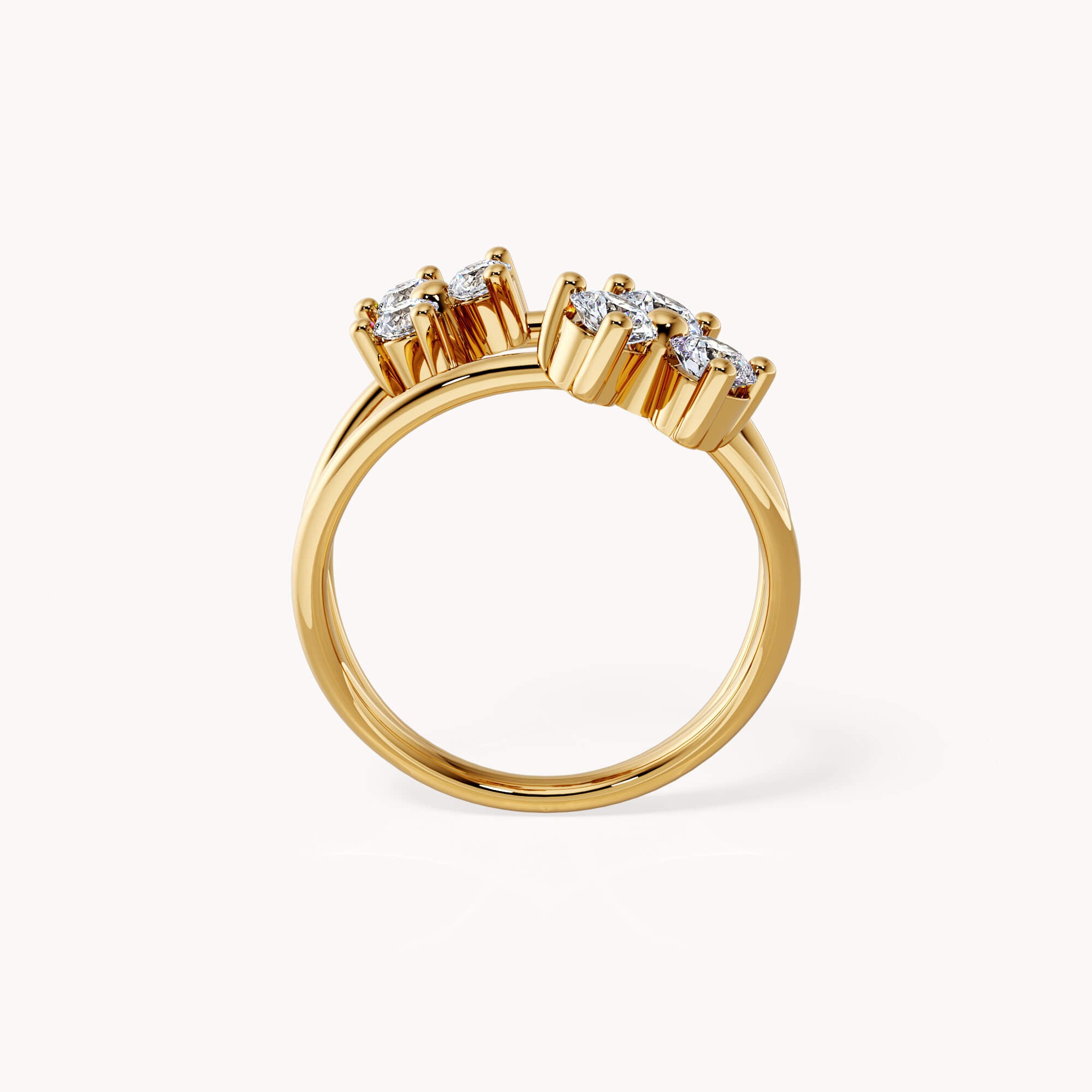 Fleur Twin Ring