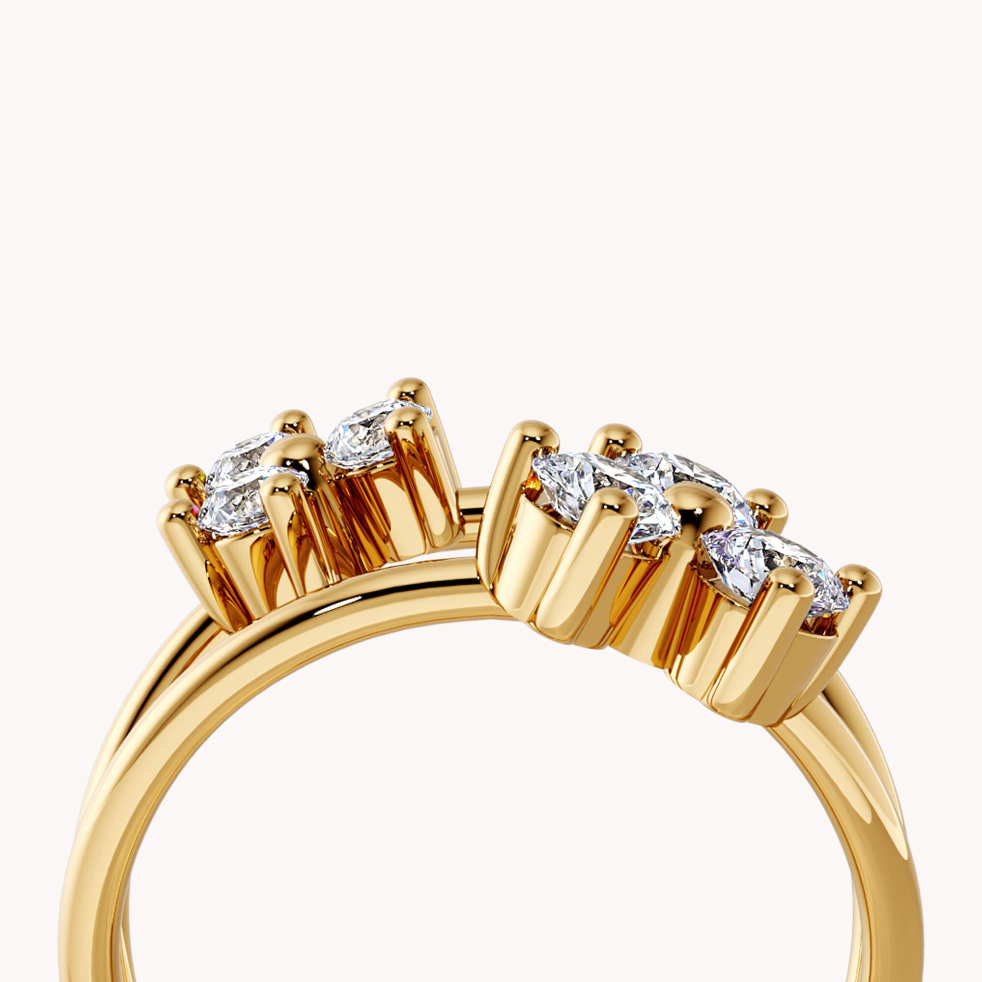 Fleur Twin Ring