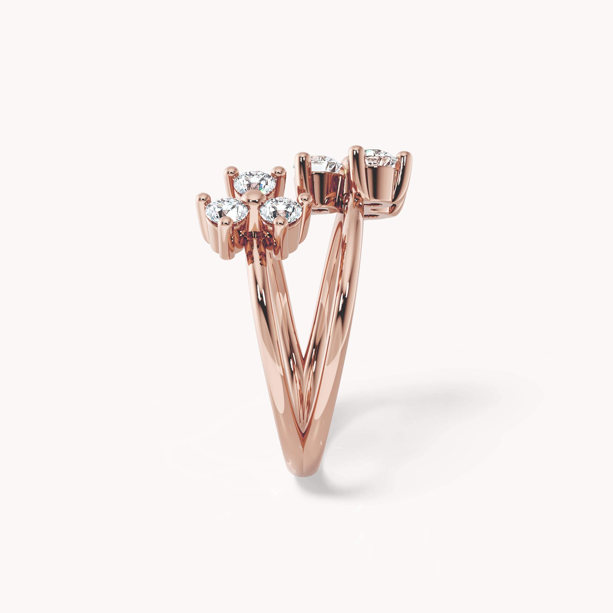 Fleur Twin Ring
