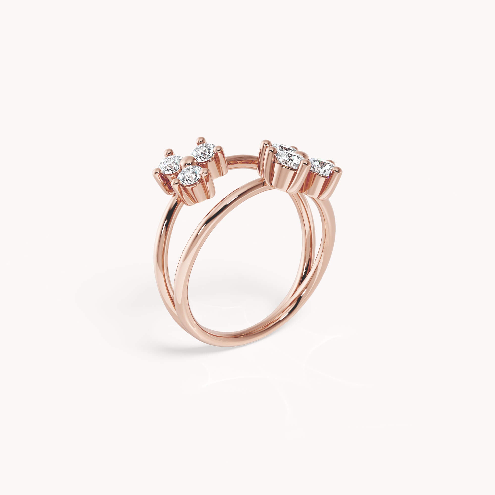 Fleur Twin Ring