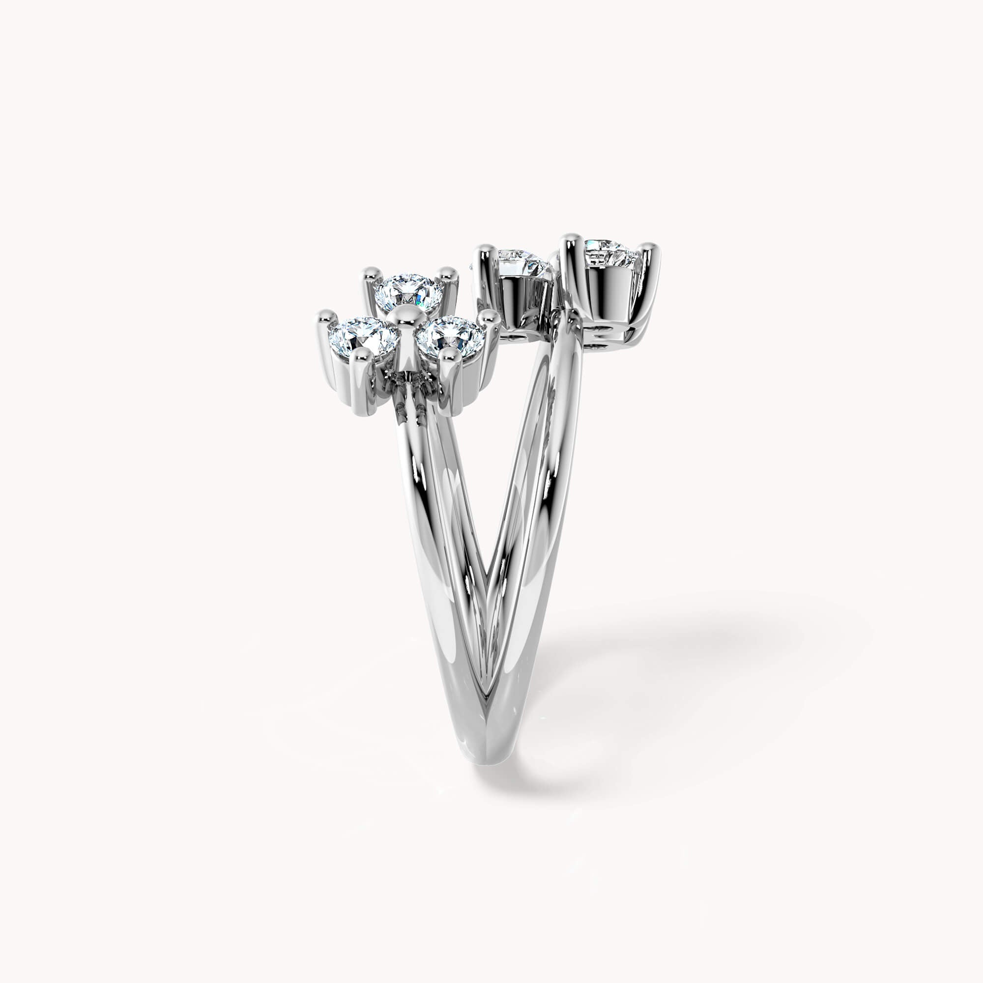 Fleur Twin Ring