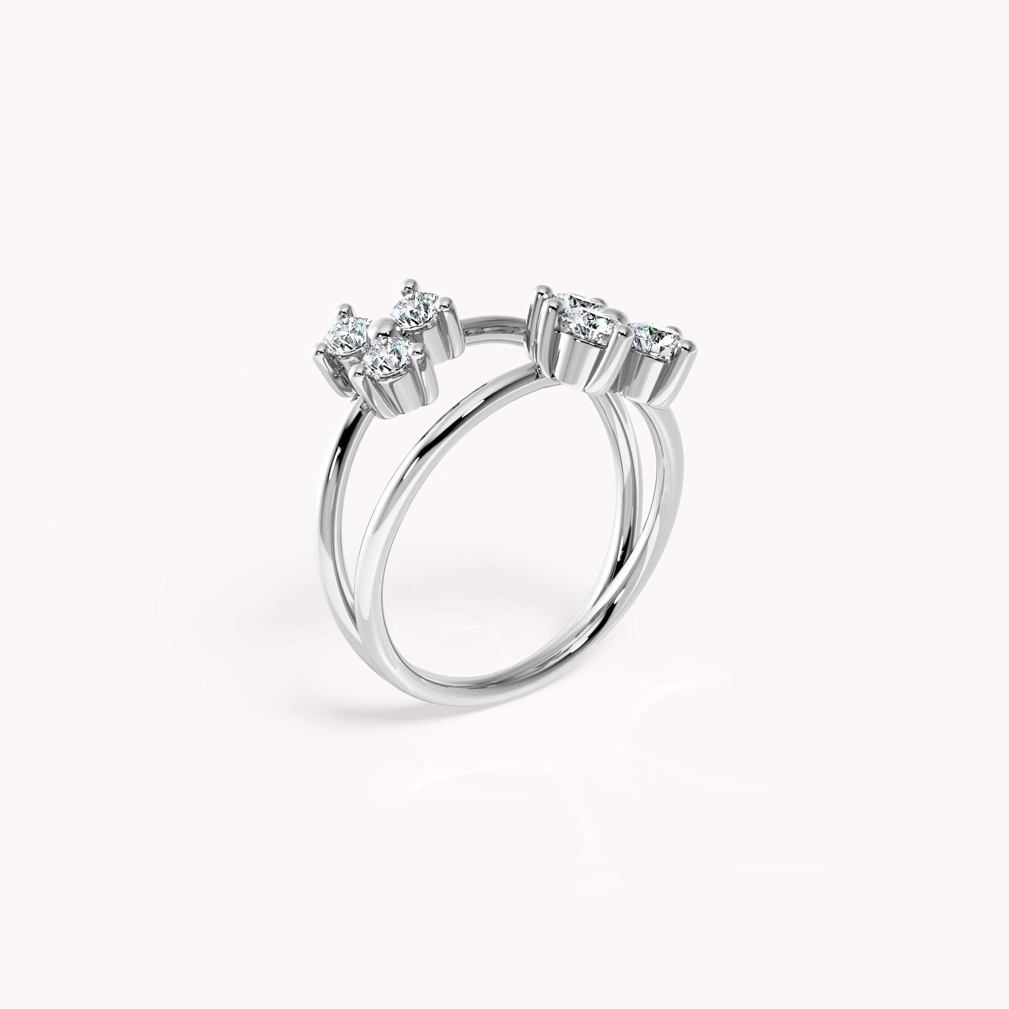 Fleur Twin Ring