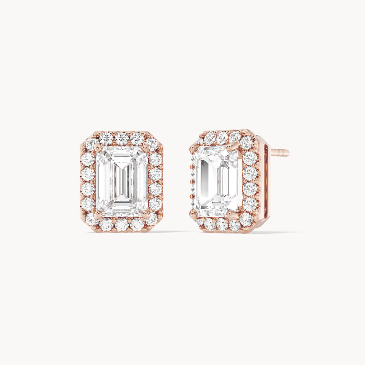 Halo Studs Emerald