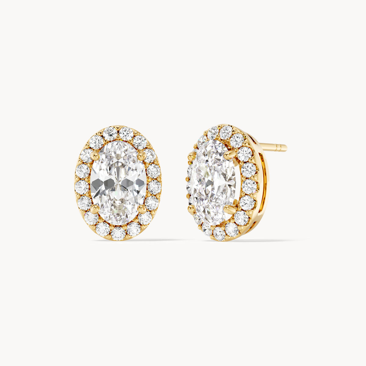 Halo Studs Oval