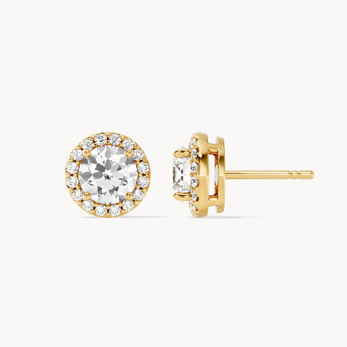 Halo Studs Round