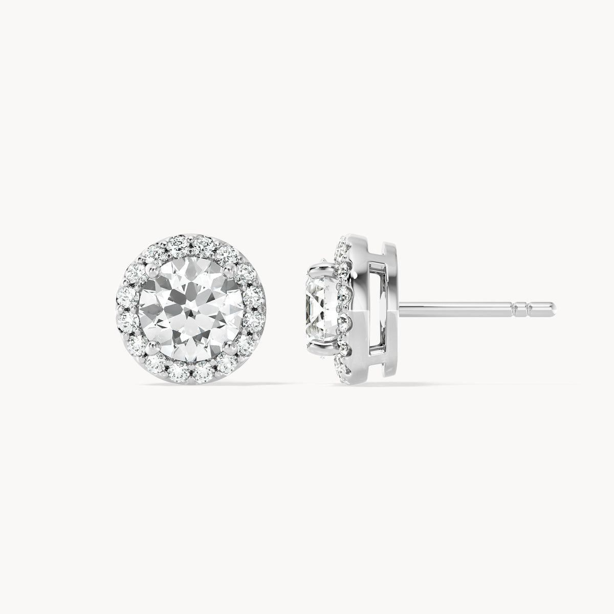 Halo Studs Round