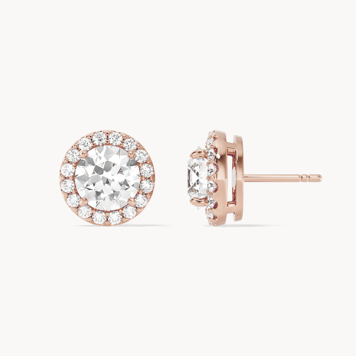 Halo Studs Round