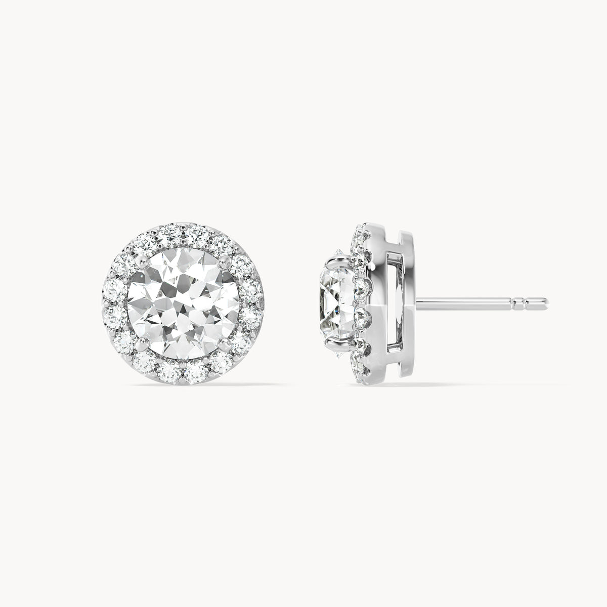 Halo Studs Round