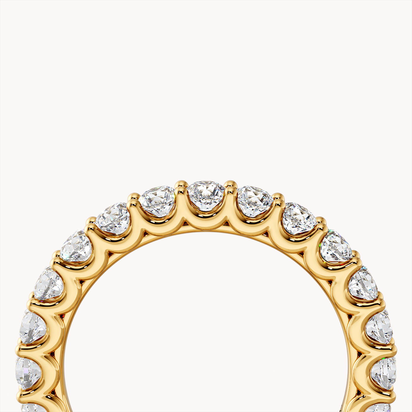 Open Memory Ring 18kt. Gelbgold Größe 47