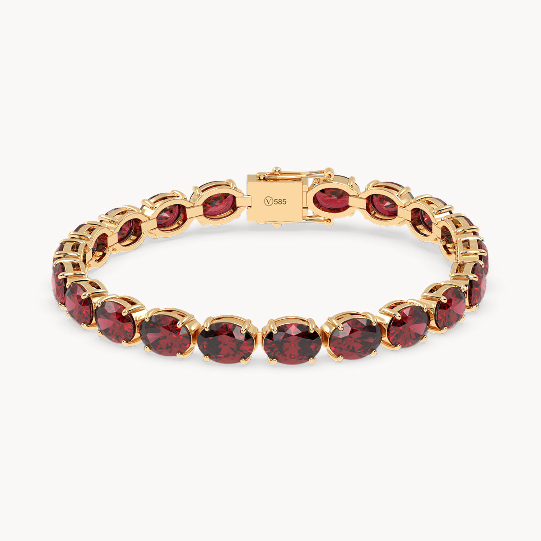 Rouge tennis Bracelet Big