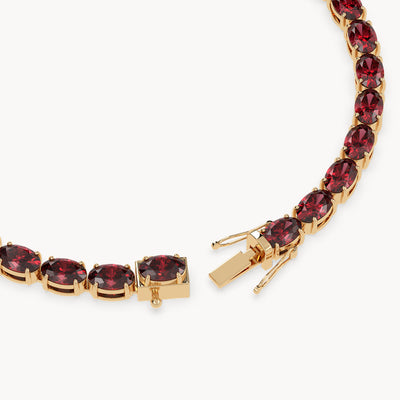 Rouge tennis Bracelet small