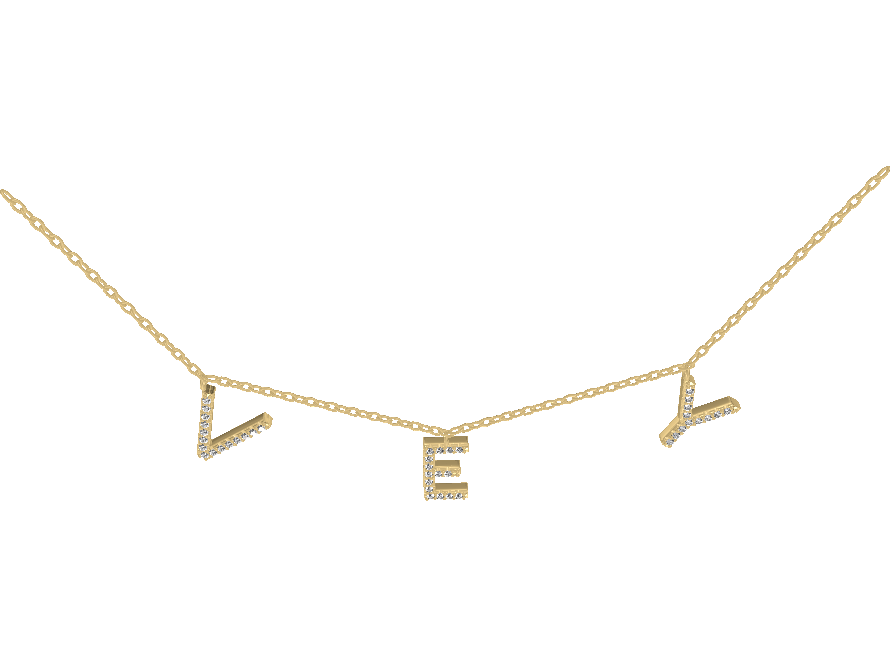 Letters Necklace