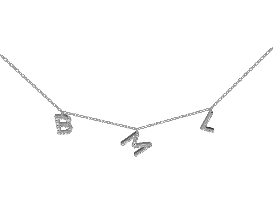 Letters Necklace