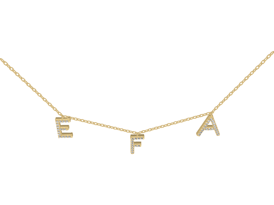 Letters Necklace