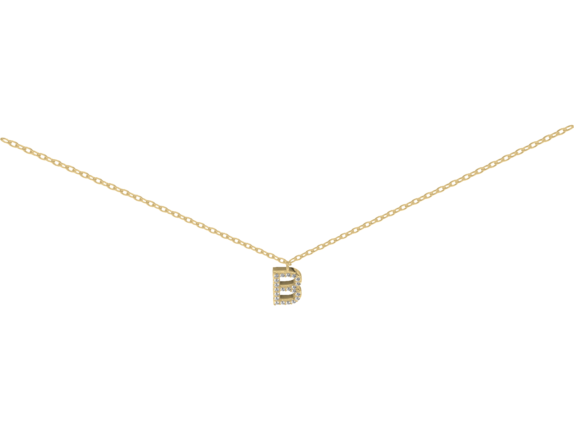 Halskette Letters