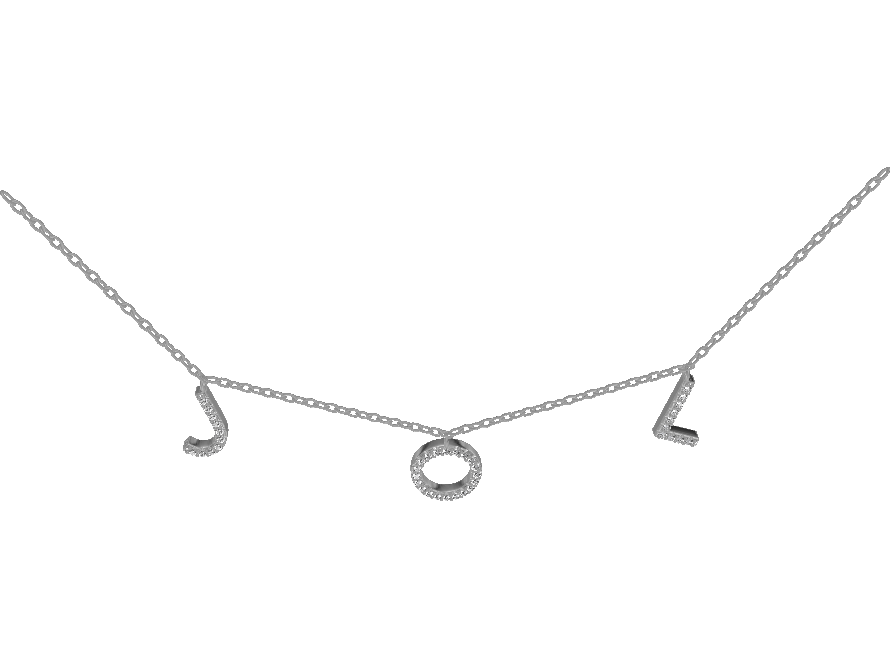 Letters Necklace