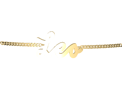 Signature Bracelet and Anklet