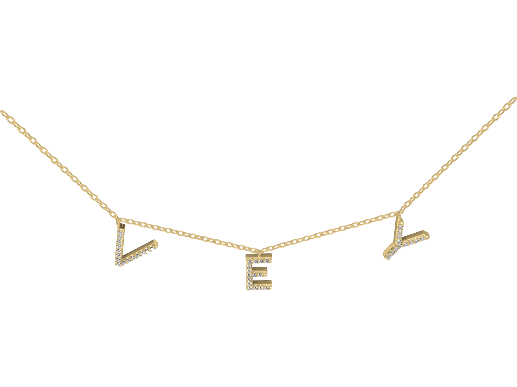Letters Necklace