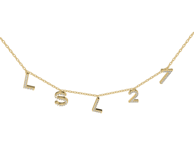Letters Necklace