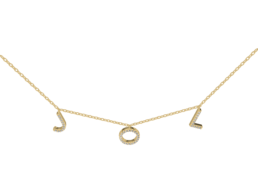 Letters Necklace