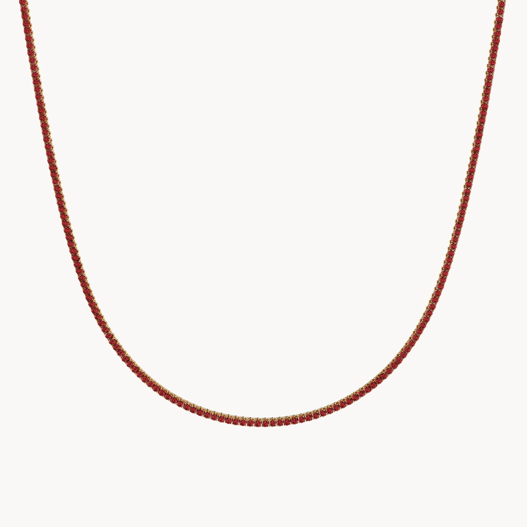 Velvet Tennis necklace