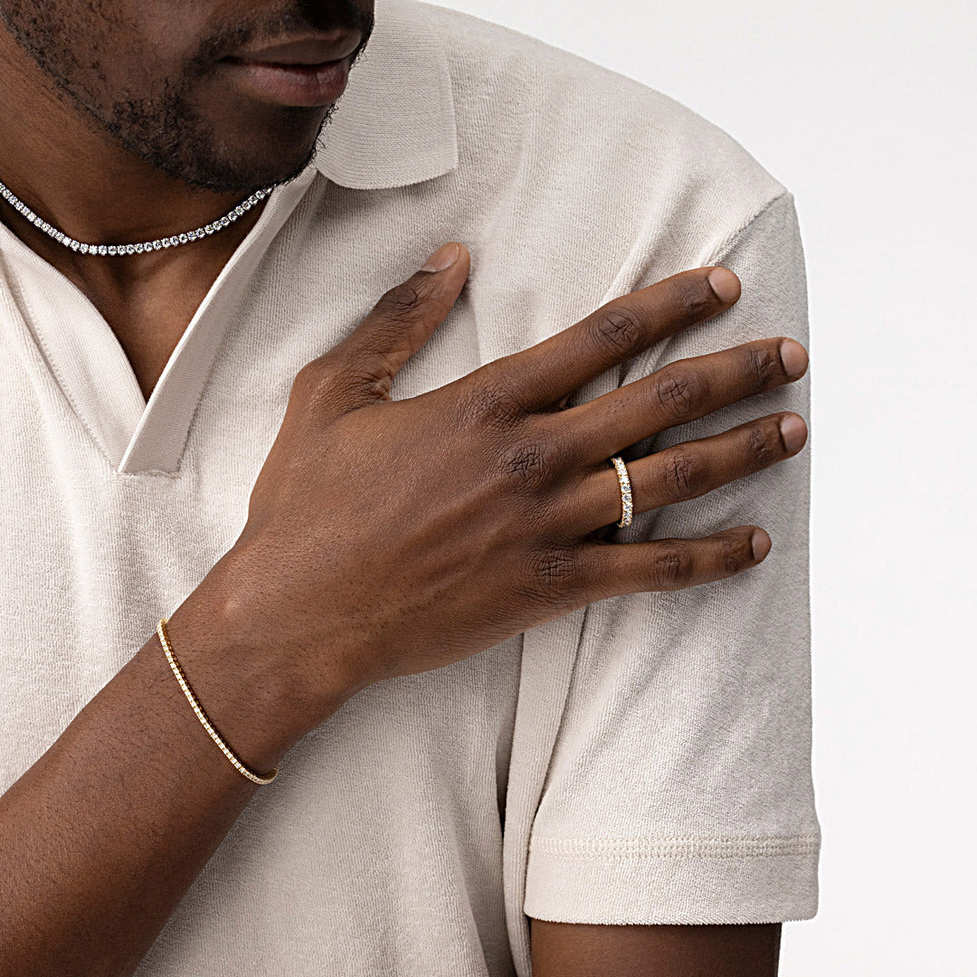 Memory Ring Gelbgold