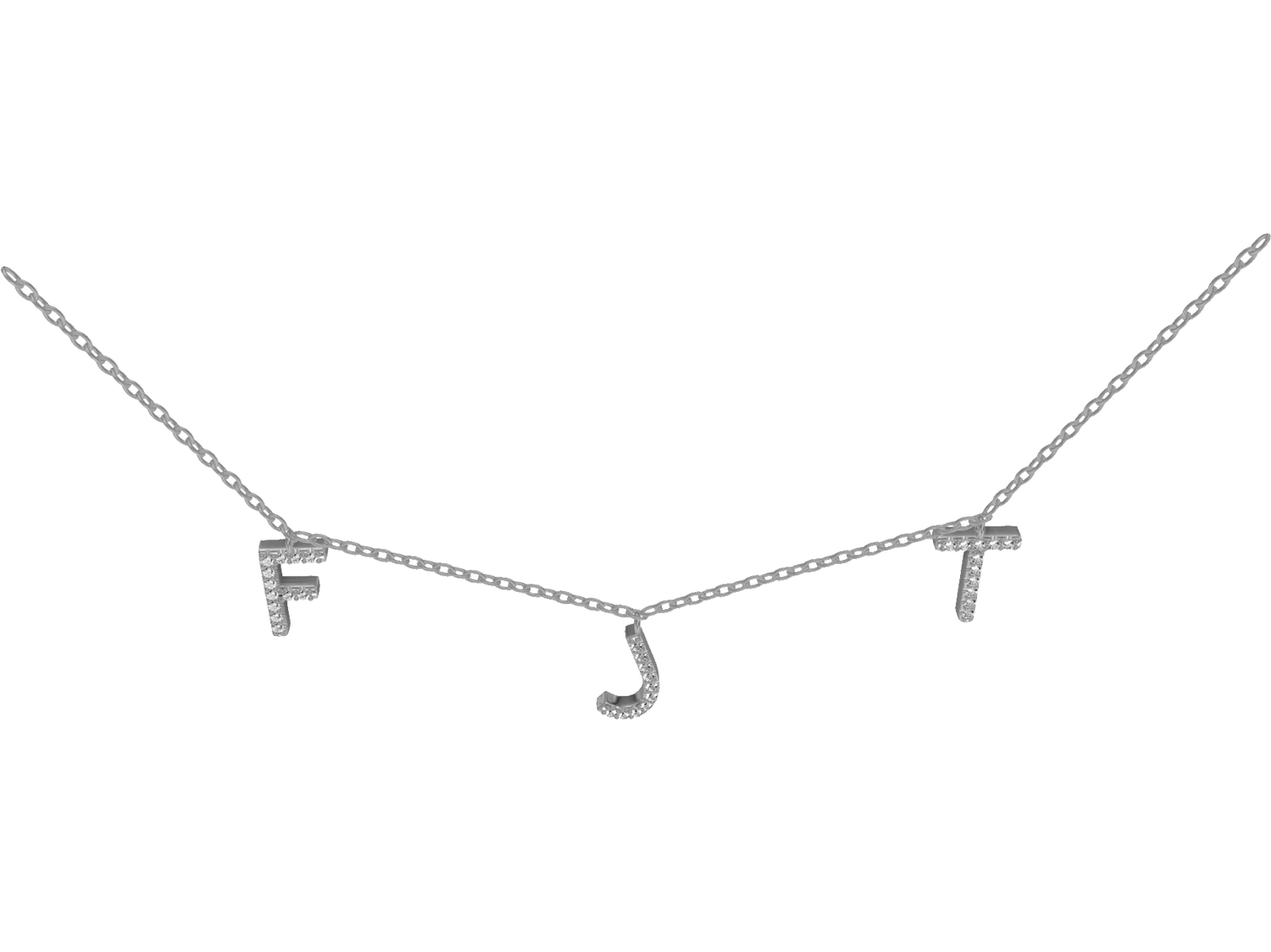 Halskette Letters