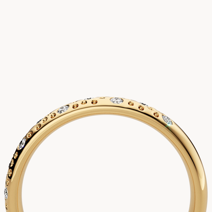 Scattered Brilliant Wedding Band 3mm