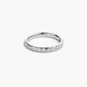 Scattered Brilliant Wedding Band 3mm