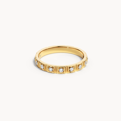 Boxed Brilliant Wedding Band