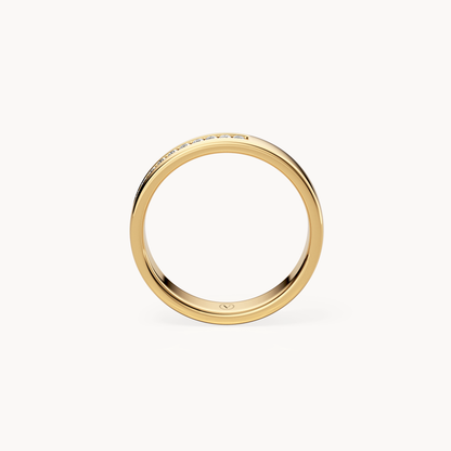 Channel Wedding Band 4mm