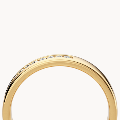 Channel Wedding Band 4mm