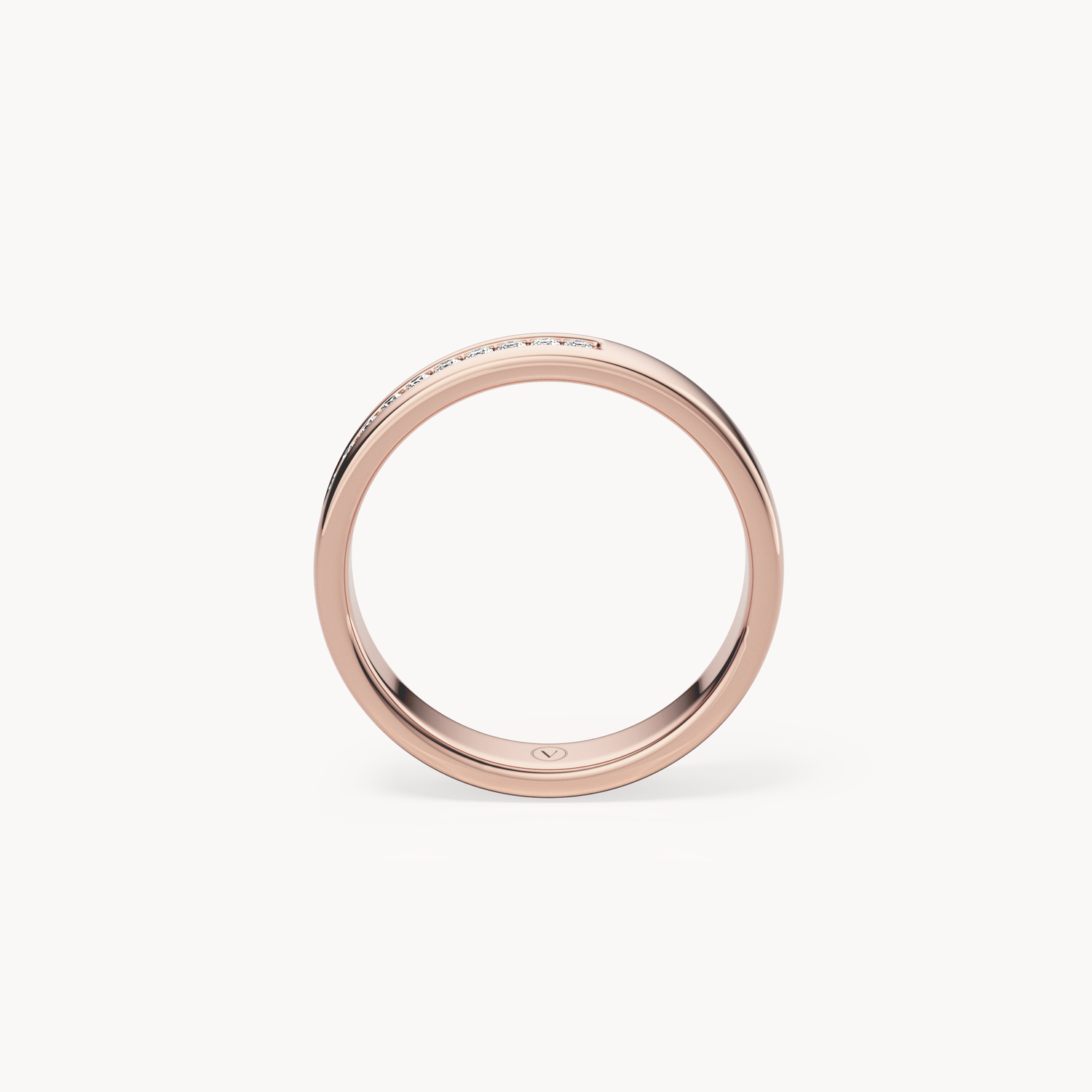 Channel Wedding Band 4mm