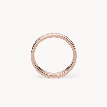 Channel Wedding Band 4mm
