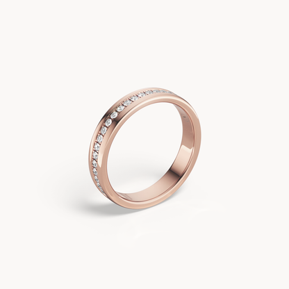 Channel Wedding Band 4mm