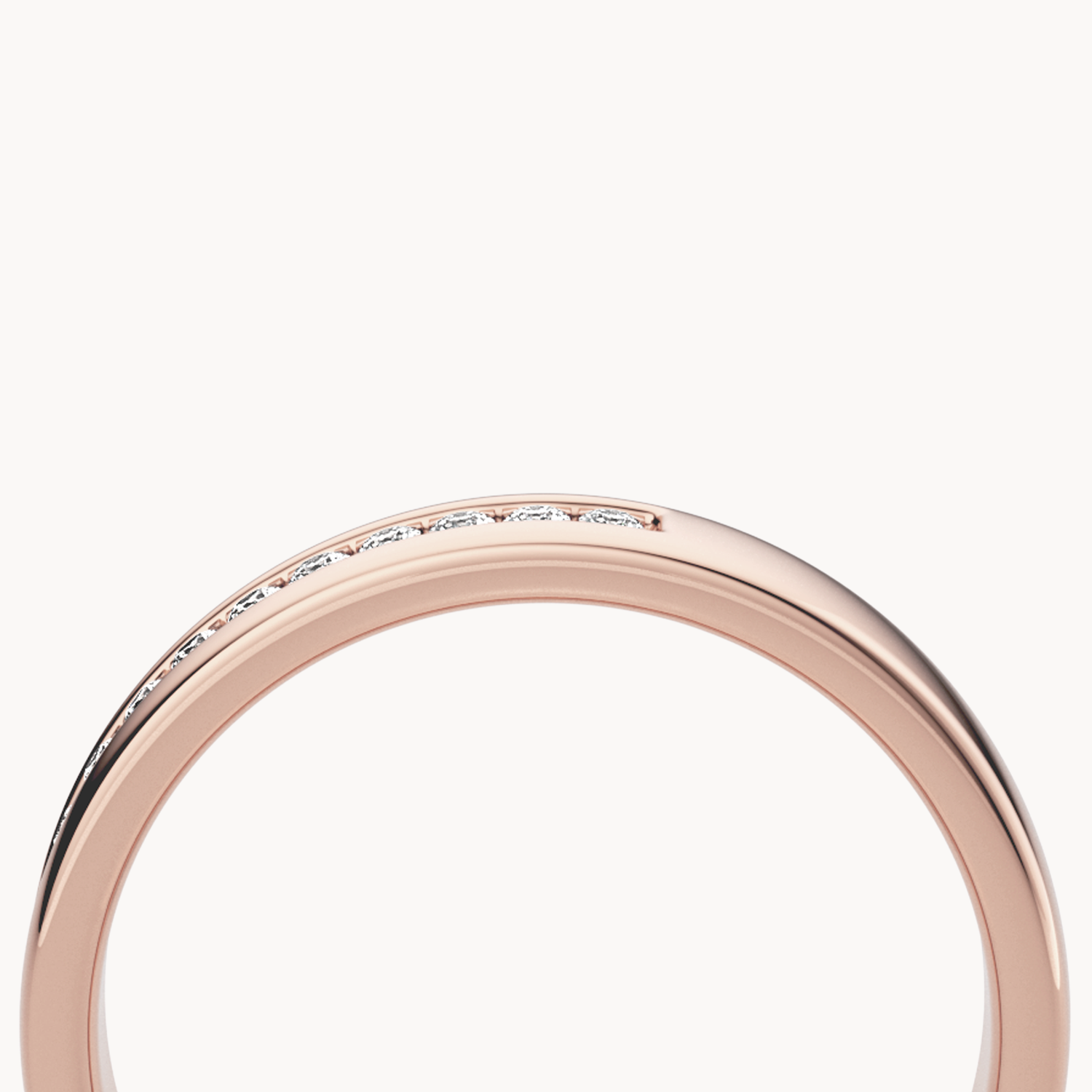 Channel Wedding Band 4mm