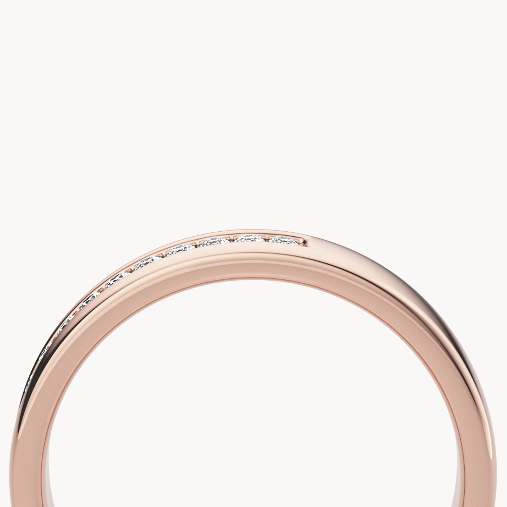 Channel Wedding Band 4mm
