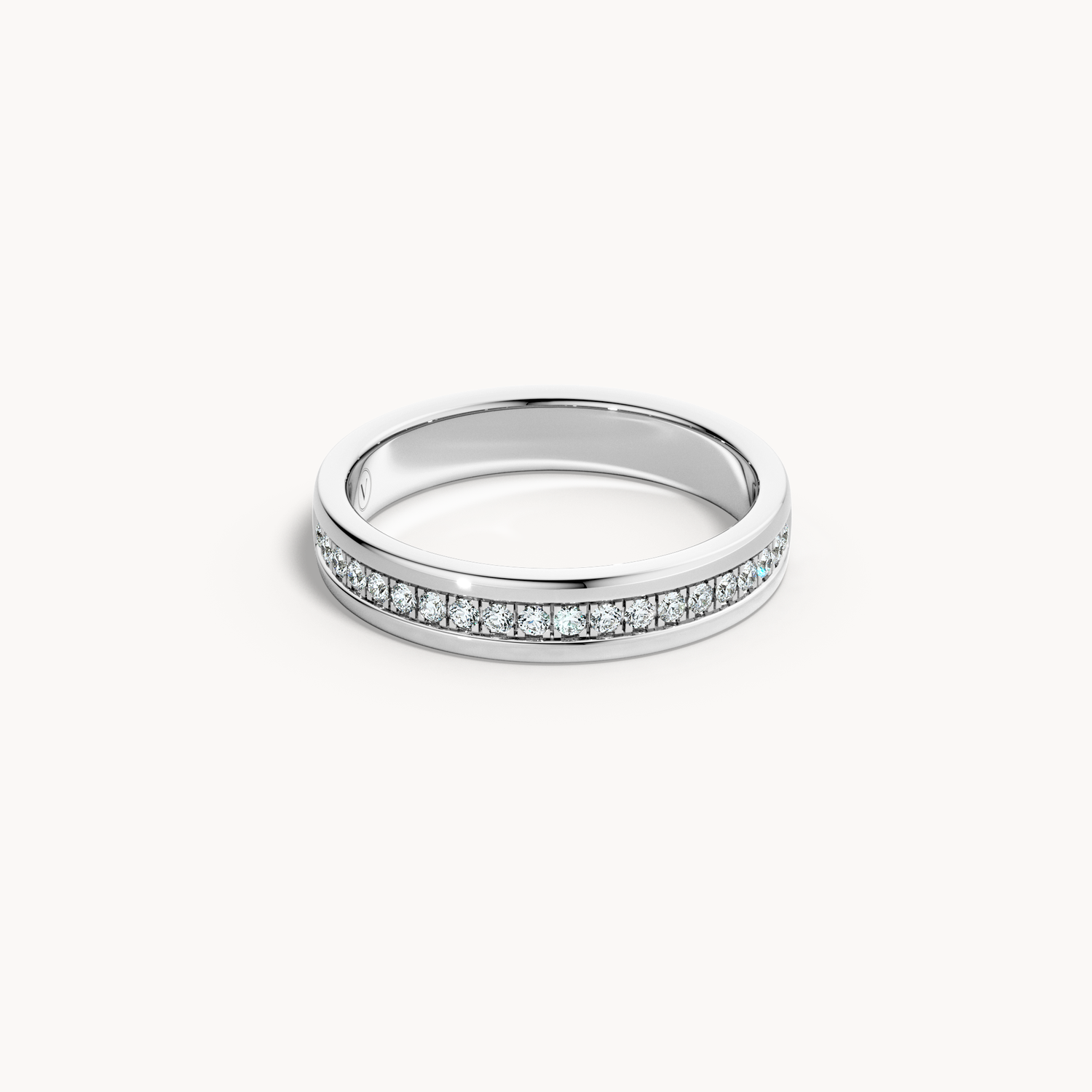 Channel Wedding Band 4mm