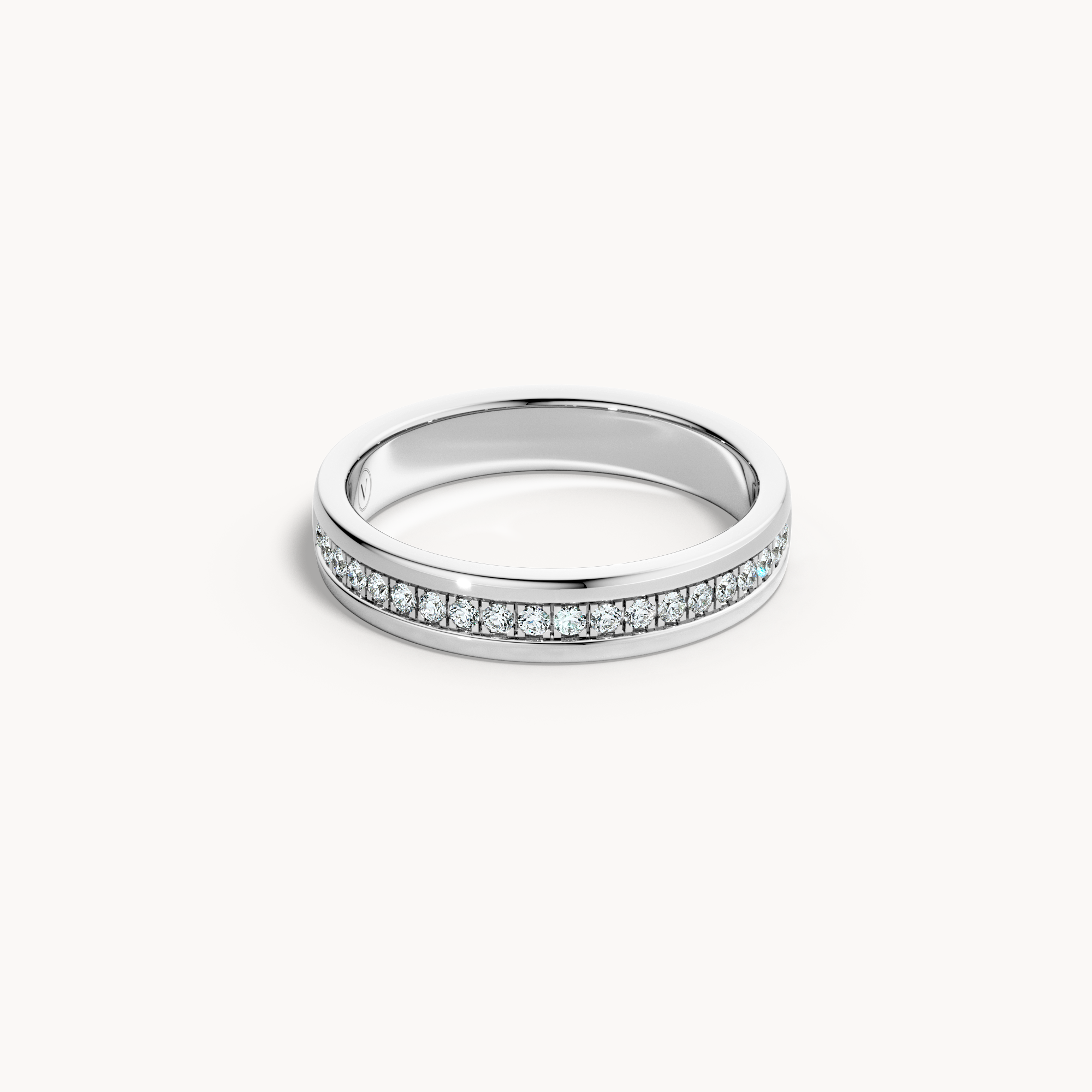 Channel Wedding Band 4mm